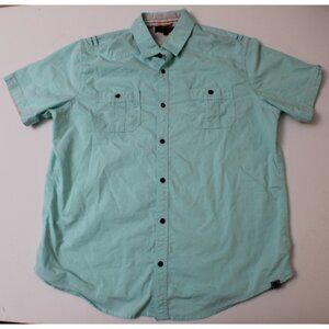 Free Planet Men's Button Down Shirt Size XL
